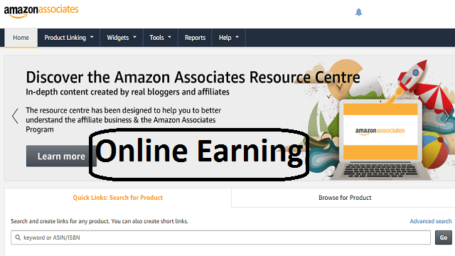 online earning with amazon for free without investment