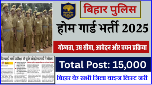Bihar Home Guard Bharti 2025