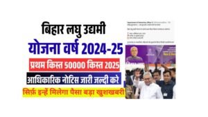 Bihar aghu Udyami Scheme 2025