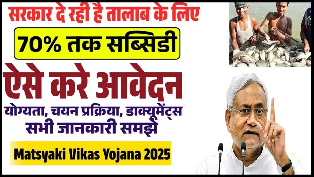 Bihar Matsyaki Vikas Yojana 2025