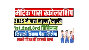 Bihar 10th Pass Scholarship 2025