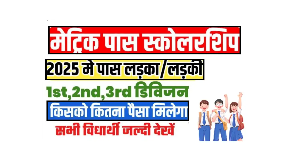 Bihar 10th Pass Scholarship 2025