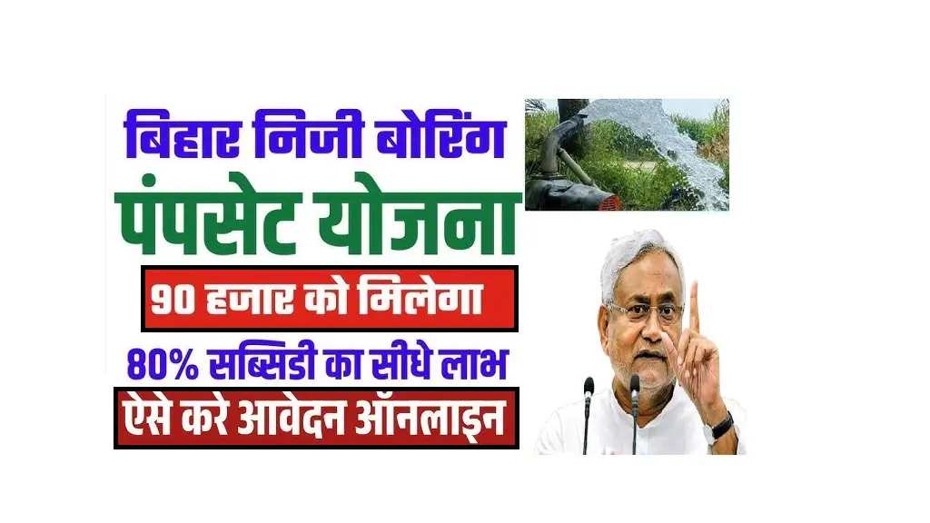 Bihar Boring Solar Submersible Pump Yojana 2025