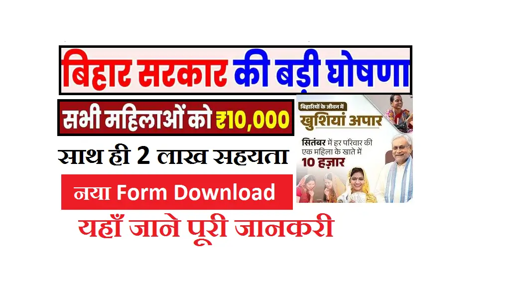 10000 Mahila Yojana Online Apply 2025