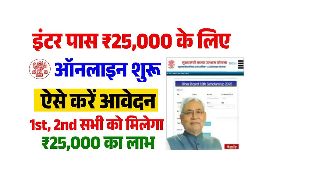 Bihar Inter Pass Protsahan Yojana 2025 Online Apply