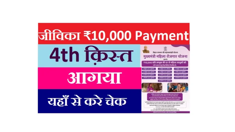 Jeevika ₹10000 Payment Status 2025