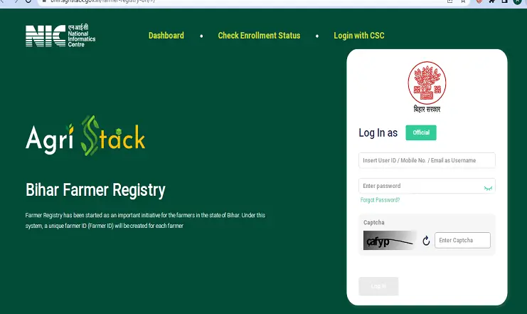 Bihar Farmer Registration Online 2025