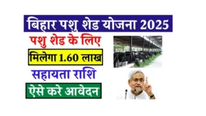 Bihar Pashu Shed Yojana 2025