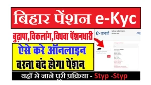 Bihar Pension eKYC Update 2025