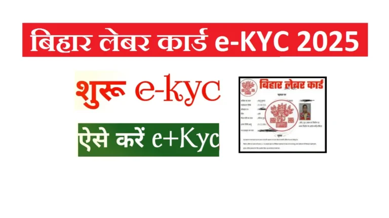 Labour Card e-KYC 2025: KYC नहीं कराया तो पैसा बंद? पूरी जानकारी, Online Process और State Wise Update Labour Card e-KYC 2025